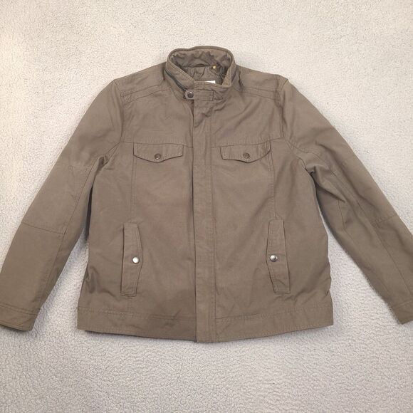 Kenneth Cole Jacket Mens XXL Green Barn Chore Utility Work Heavyweight‎ Military - Picture 1 of 15